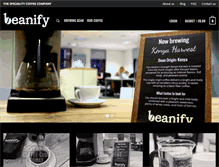 Tablet Screenshot of beanify.com